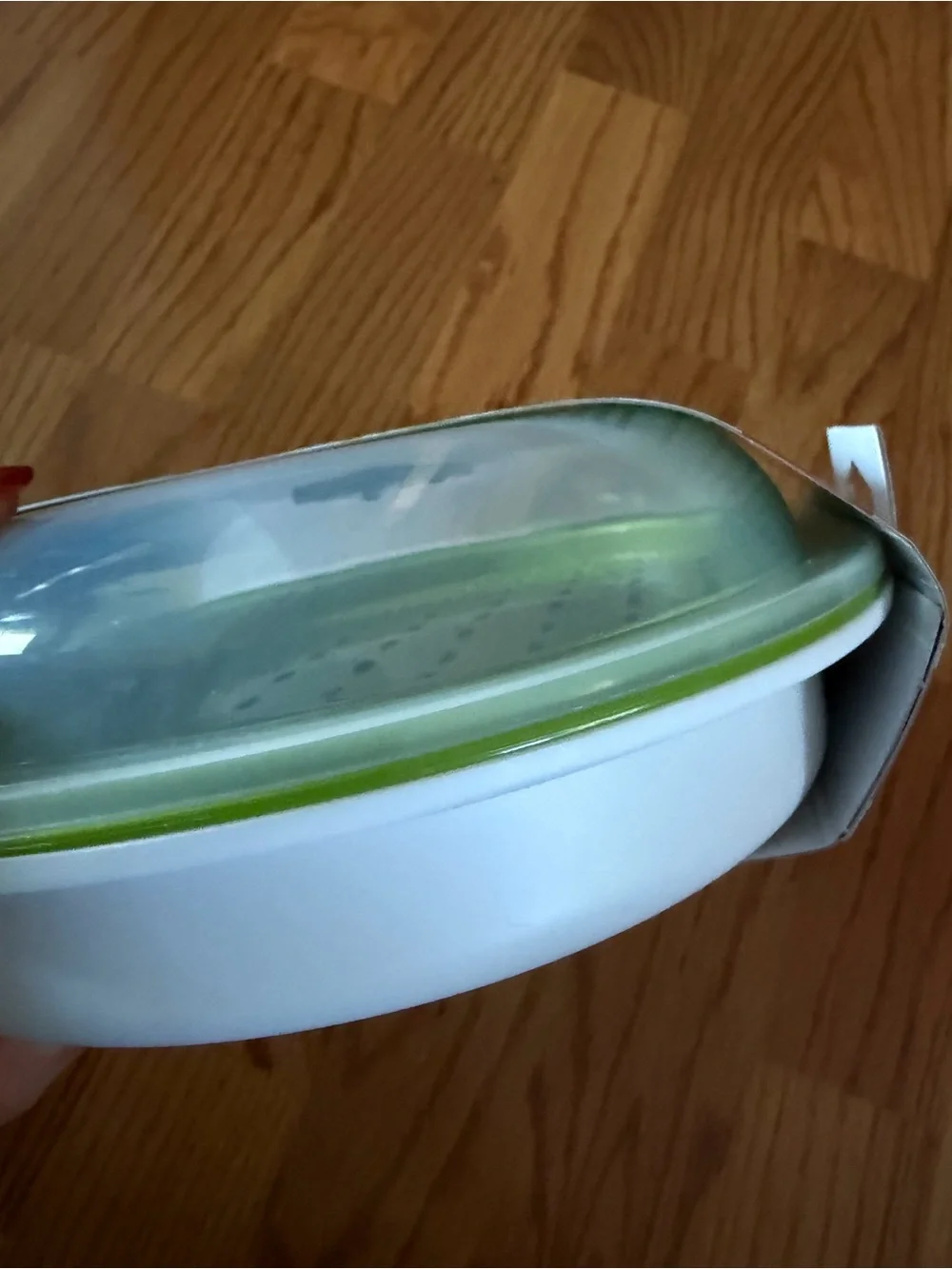 Bradshaw Green Microwave Steamer - Microwave Steamer